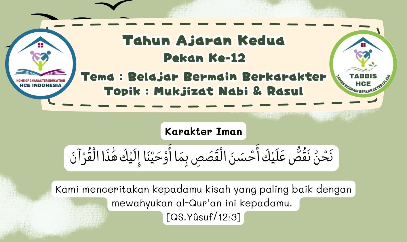 Terlindungi: IBBB Pekan 12 | Semester 3 – Mukjizat Nabi & Rasul