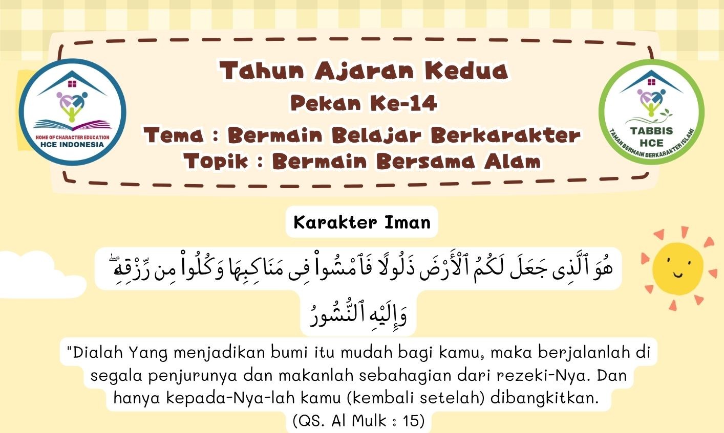 Terlindungi: IBBB Pekan 14 | Semester 3 – Bermain Bersama Alam